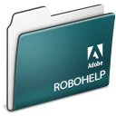 Adobe RoboHelp X6 Folder Icon 128x128 png